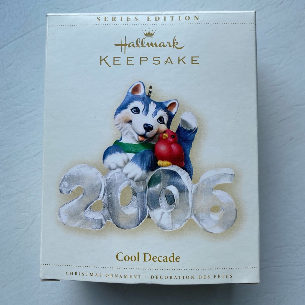 🎄Hallmark • Keepsake Cool Decade Christmas Ornament